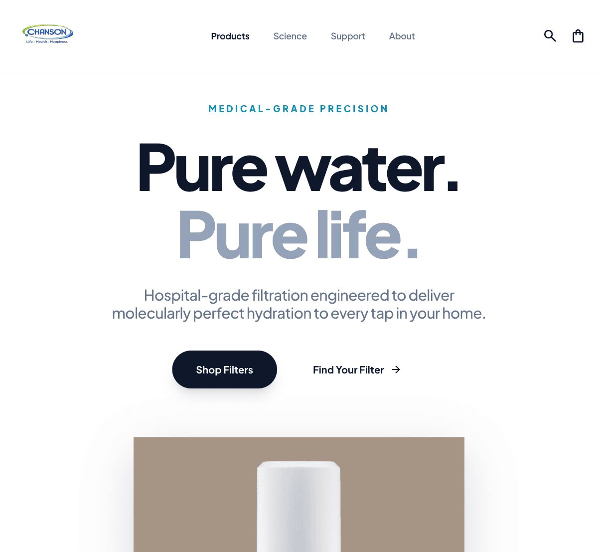 Chanson — Brand site