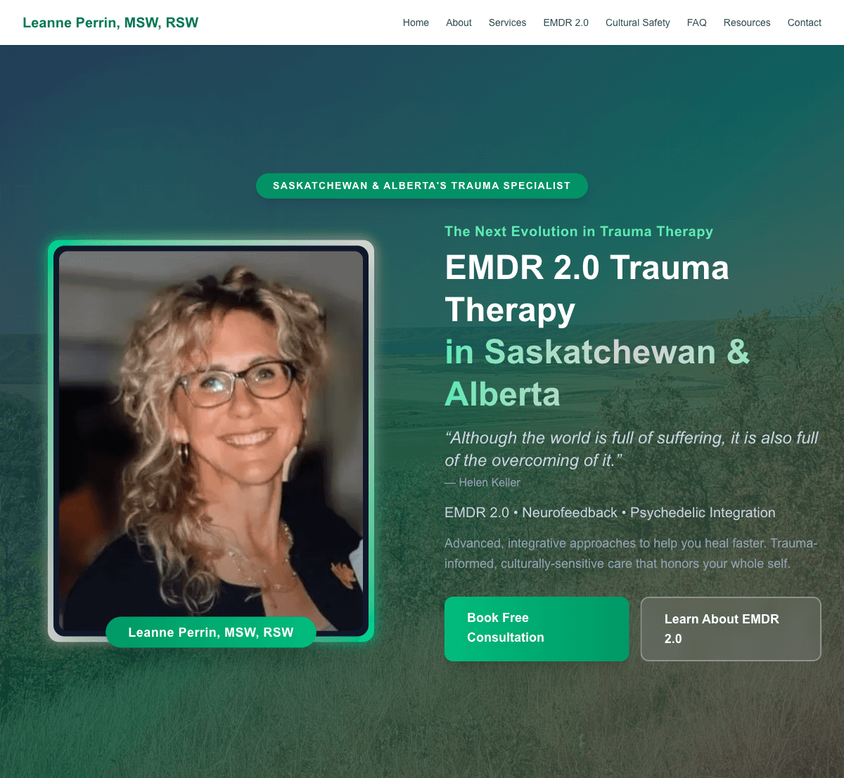 Leanne Perrin — EMDR therapy